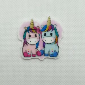 Flat Back Resins Unicorn 9