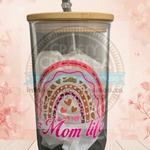 16oz Skinny Clear Glass